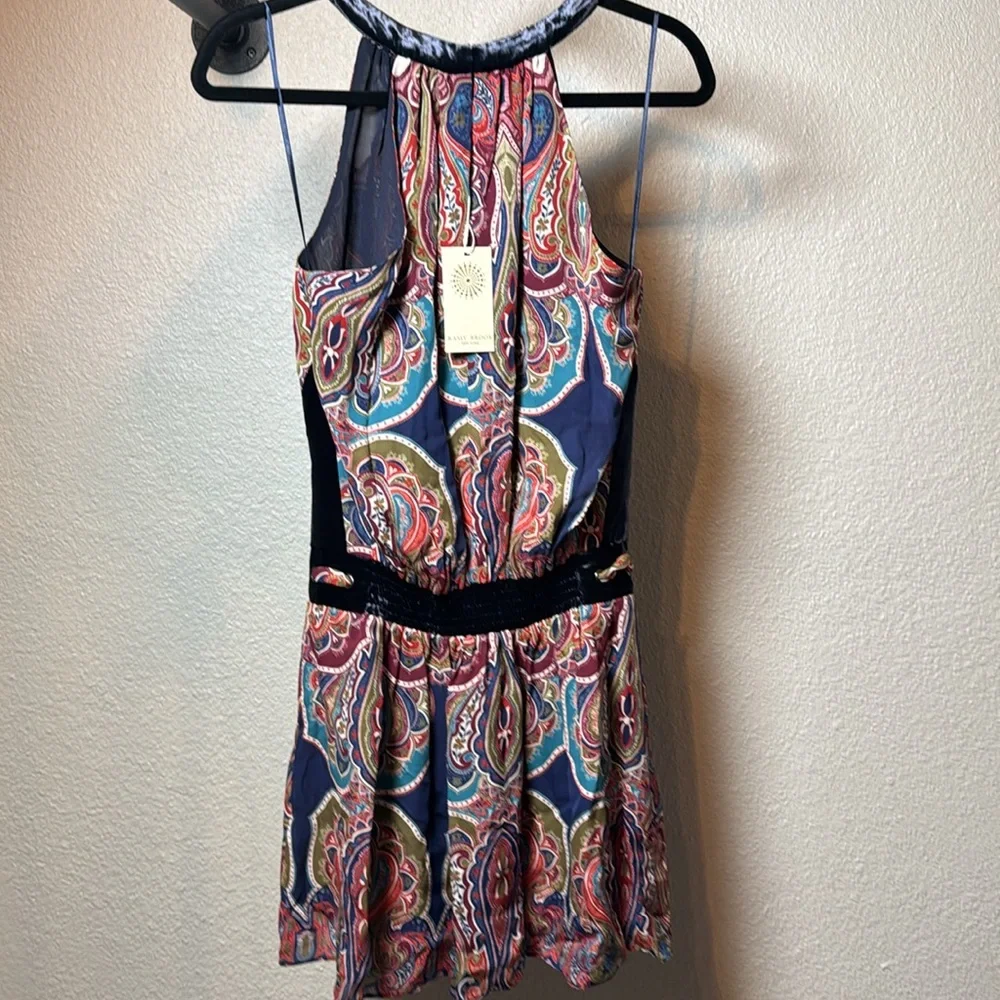 NWT Ramy Brook Ivie Silk Dress - Picture 3 of 5